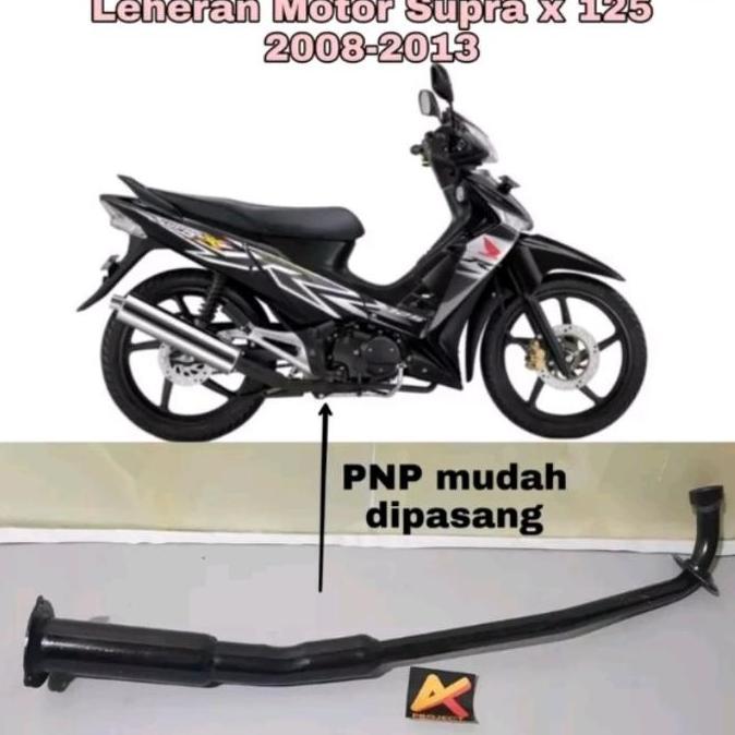 leheran knalpot standar supra x 125 Besi Motorcycle