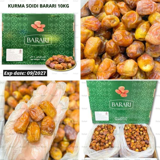 KURMA 10KG SAIDI BARARI 10KG SOIDI BARARI 10KG KHALAS SAAD 10KG MESIR SAAD 10KG KHALAS BARARI 10KG Z