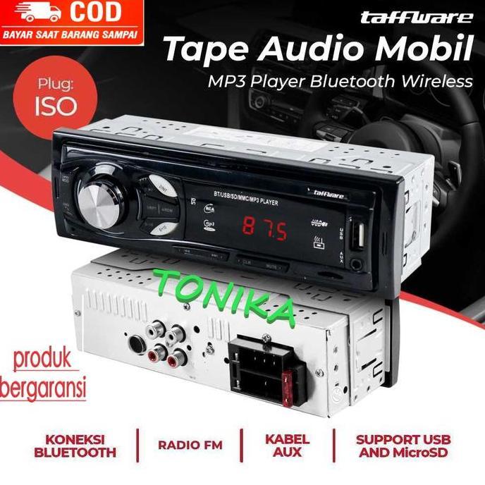 Tape Mobil tip Audio single din Multifungsi MP3 Player Bluetooth radio