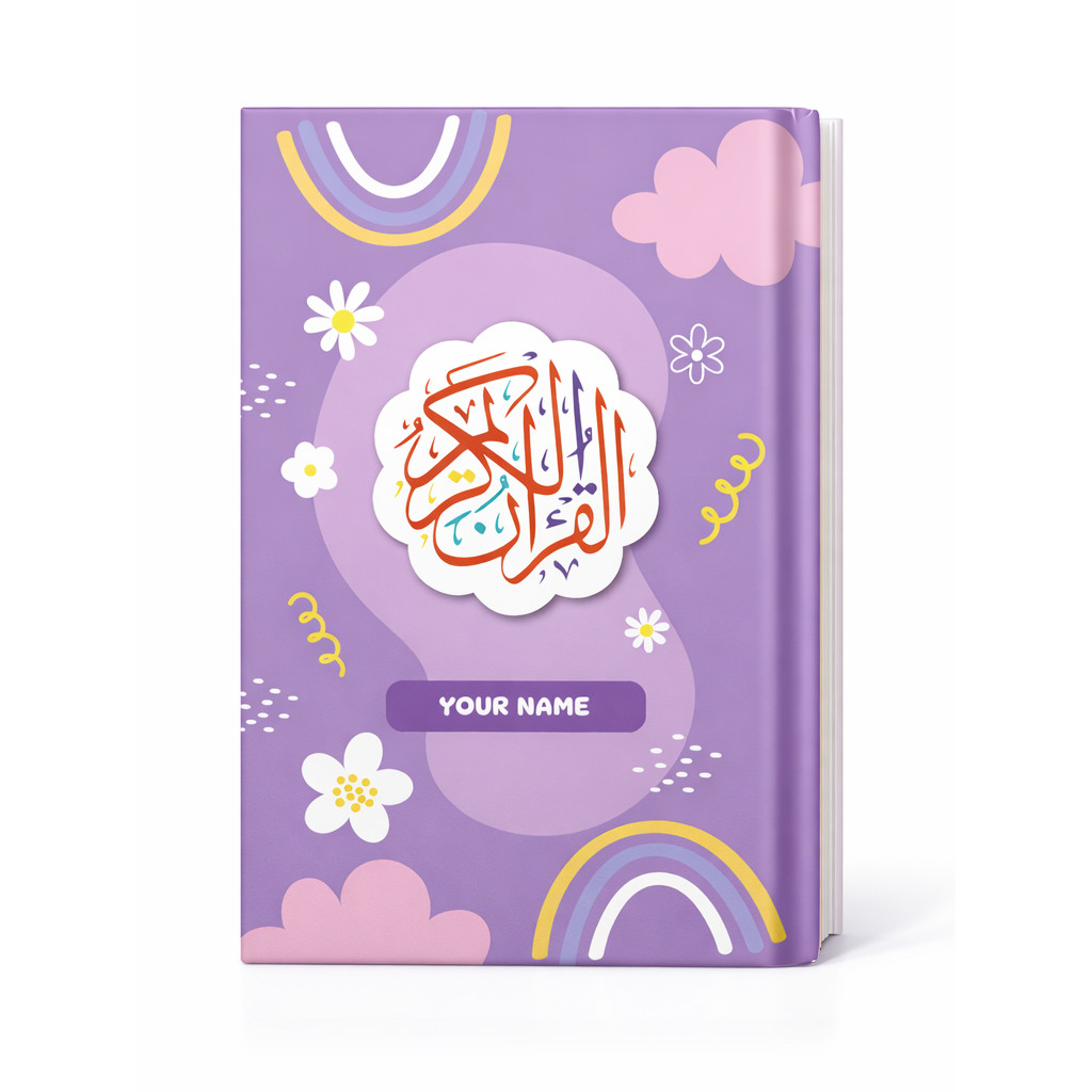 Alquran Custom Nama A5 Cover Quran Terjemahan A6 Latin Blok Warna