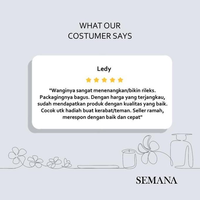 Refill Reed Diffuser Semana - Tuberose