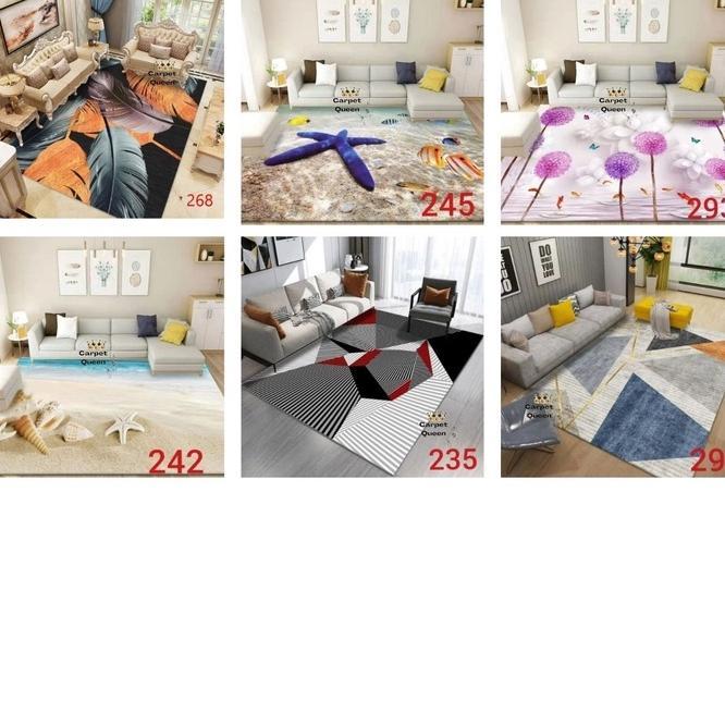 BESTPROMO Karpet lantai import ukuran 100x150