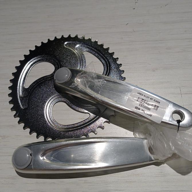 Crank Lasco alloy 44T/46T Klasik