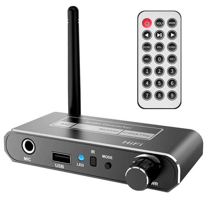 KIAMU DAC Audio Bluetooth Receiver HiFi Converter Digital to Analog