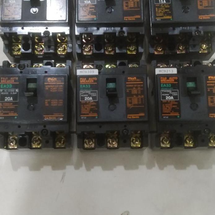 Ready Mccb breker Nfb Fuji electric 10A,20A,30A 3P