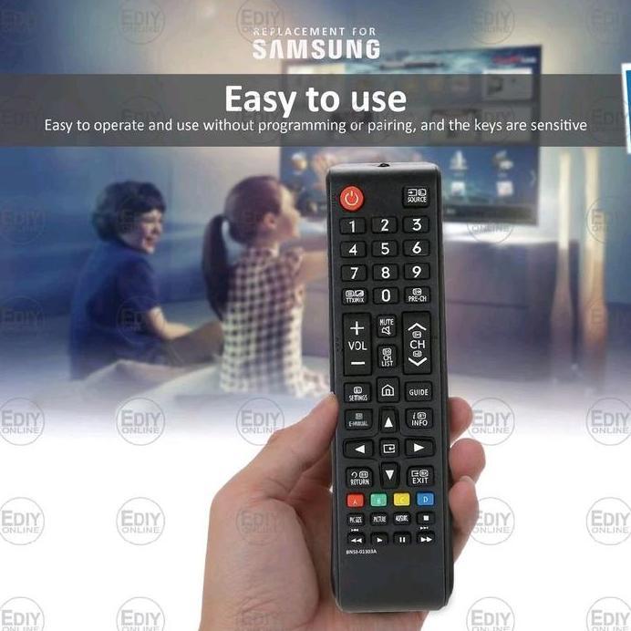 Ready Remot Remote TV Samsung LED LCD PLASMA Remot Control AA59-00741A Original