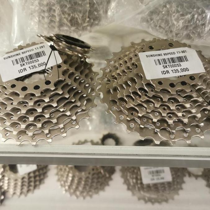 sprocket sunshine Taiwan 9speed rode bike mtb 11 23t ke 11 50t