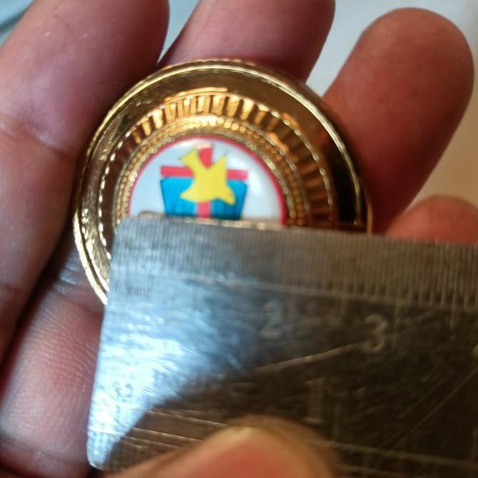 Pin Magnet Logo Custom, Pin Jas Original