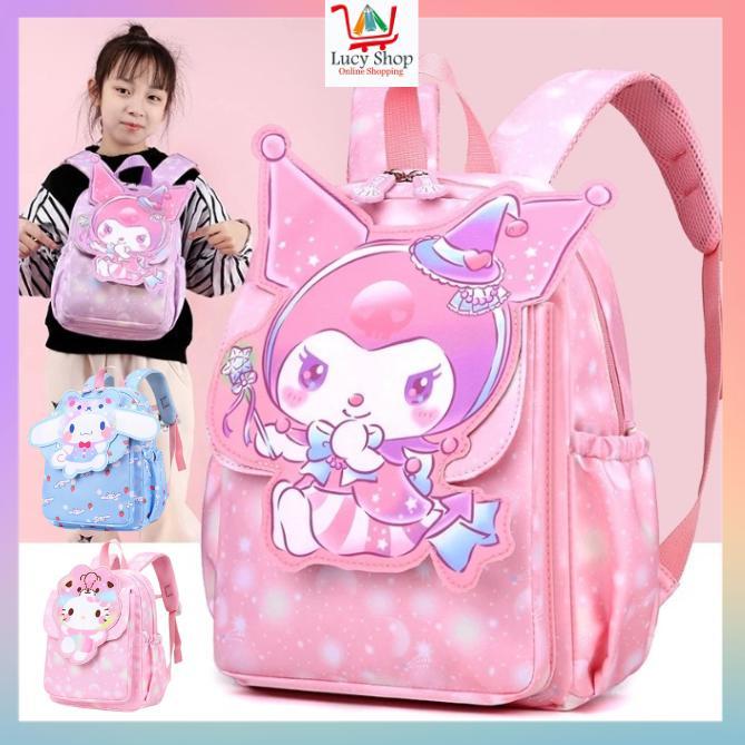ORIGINAL TAS ANAK FASHION RANSEL SEKOLAH PAUD TK BACKPACK IMPORT KARAKTER SANRIO