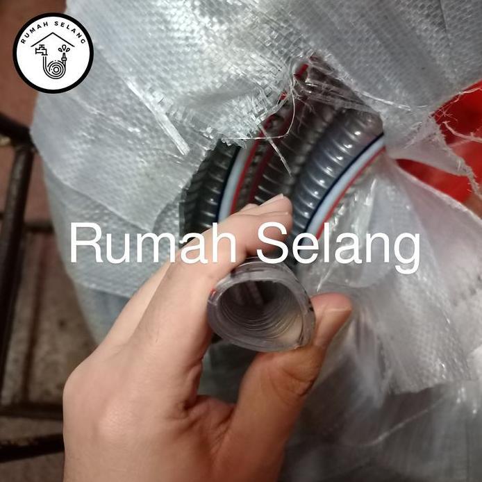 Selang Spiral Kawat 1 1/2 Inch Tebal 4 mm Jepang Yatomi / Selang Spring 1 1/2 Inci Japan / Selang Ka