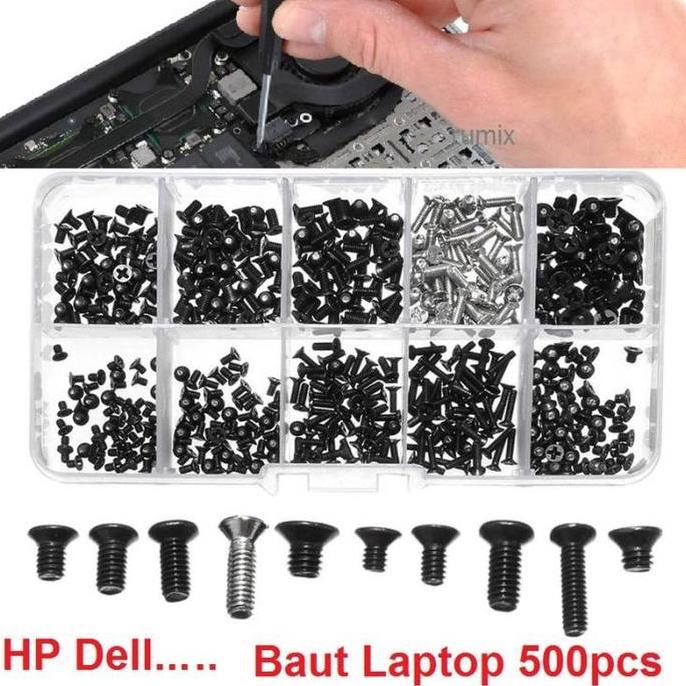 REWARLI Universal Mur baut laptop set paket 500pcs