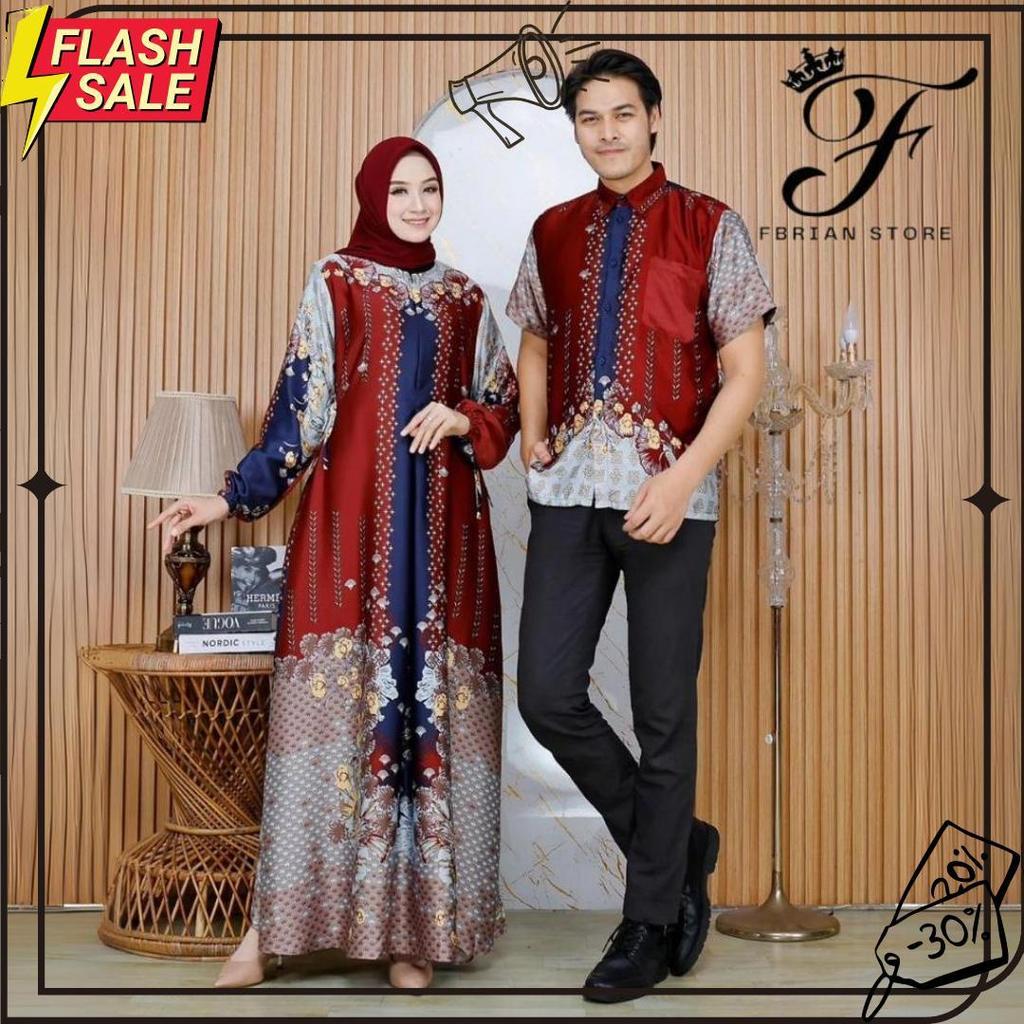 Baju Gamis Coupel Medina Silk Premium Terbaru Gamis Lebaran Terlaris Serambit Keluarga Modren Termur