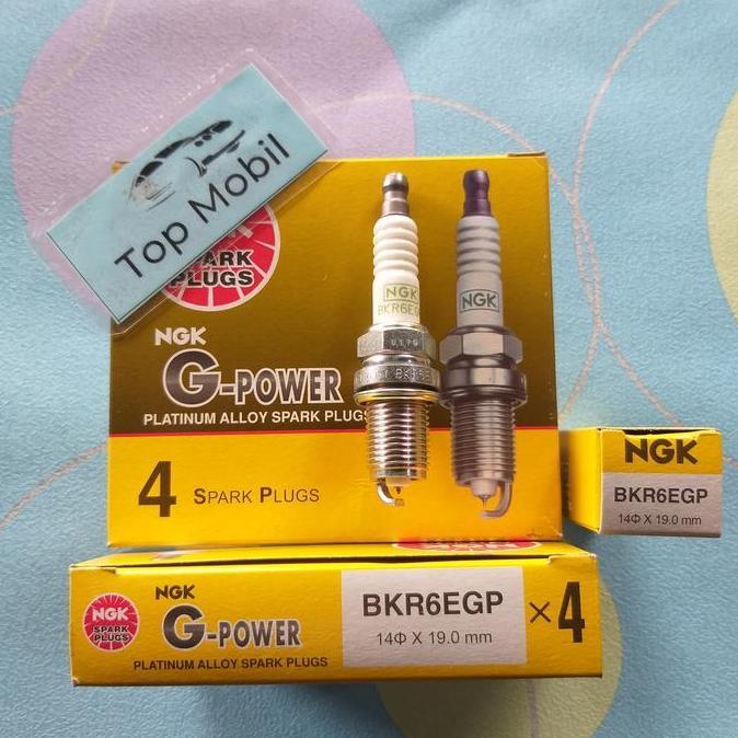 ROKAROKEON Busi NGK Platinum BKR6EGP Eterna 1800cc L300 Lancer 2007 Libero 1800cc