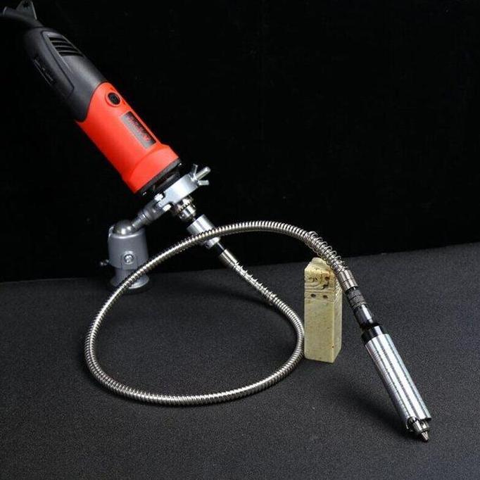 MANAZY Mesin Ukiran Listrik Kecil Mesin Ukiran Tabung Ekstensi Selang Poros Fleksibel Khusus MESIN B