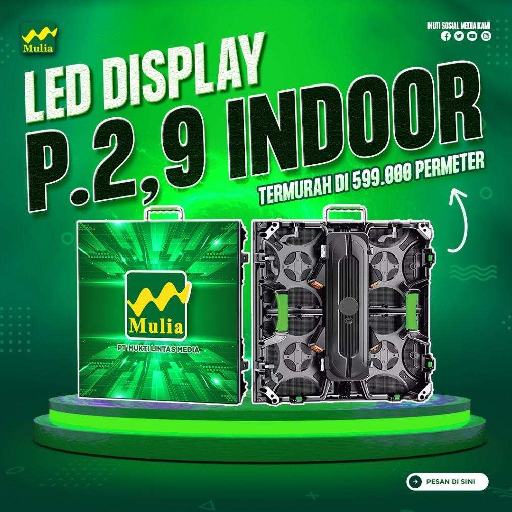 Videotron LED screen P2.9 Indoor , P3.9 Indoor dan Outdoor terlaris