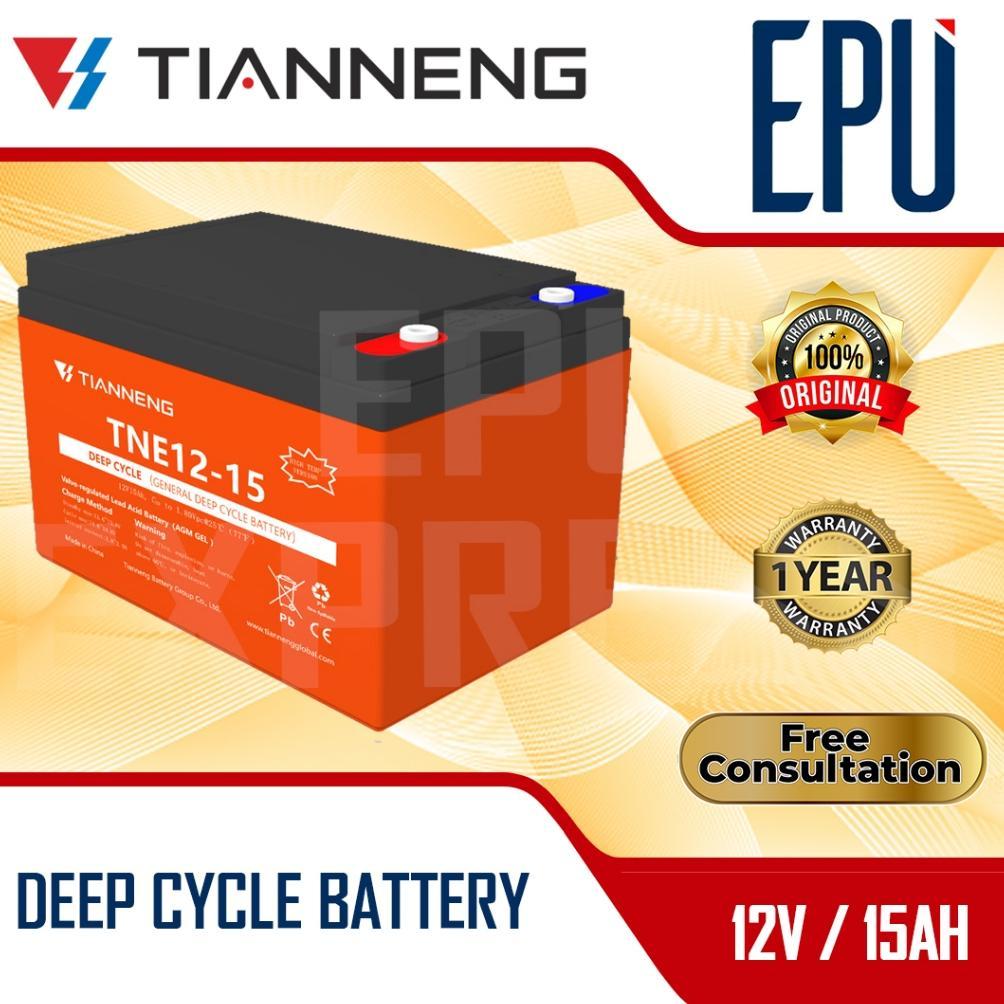 Tianneng Aki Selis 12V 14AH/15AH Aki Tianneng Aki 15AH Aki Sepeda Listrik 12V 15AH Tianneng Aki Tian