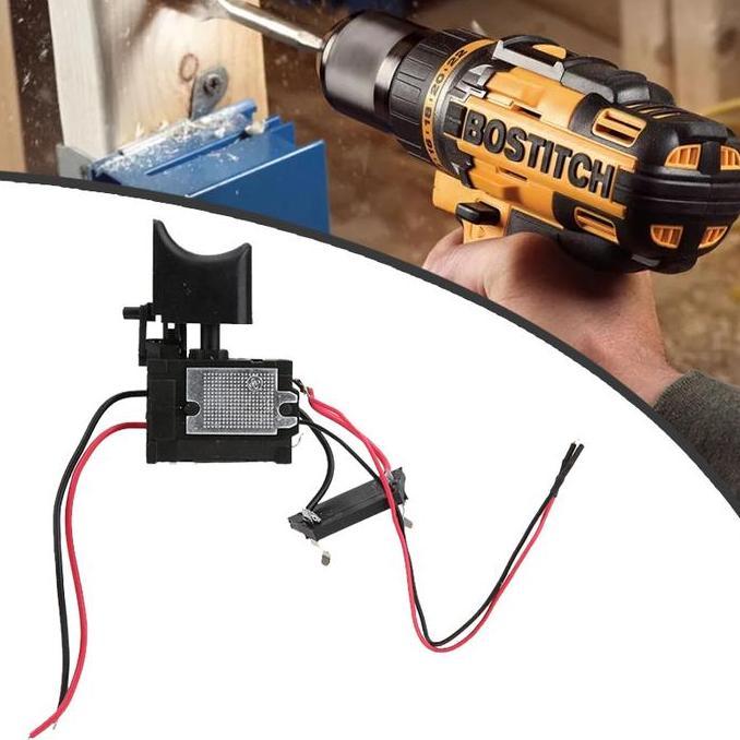 GEGEZY 24v Switch Saklar Bor Cordless Baterai Saklar Trigger Bor Cas