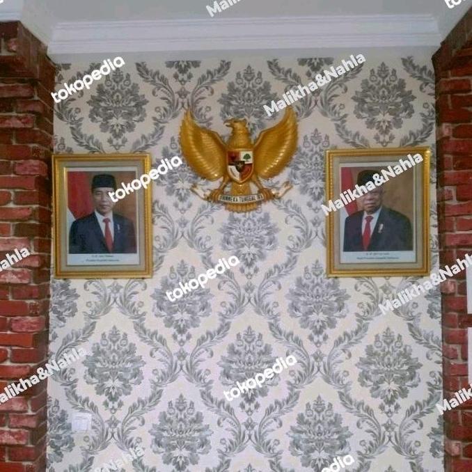 CARACAV lambang garuda pancasila Plus Pigura Presiden dan Wakil