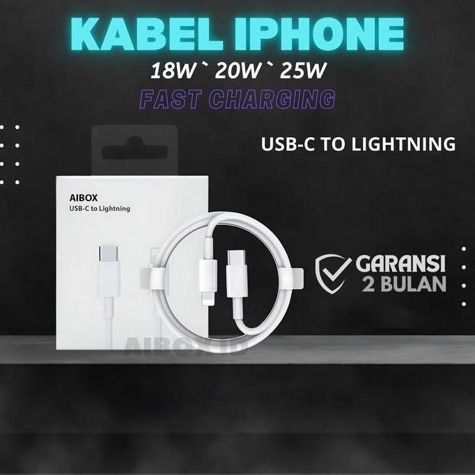 KABEL CHARGER IPHONE X XR XS XS MAX 11 PRO MAX USB-C TO LIGHTNING ORI