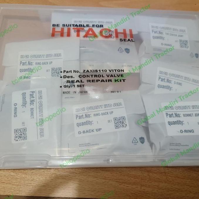SEAL KIT CONTROL VALVE HITACHI ZAXIS 110 VITON