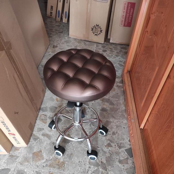 Kursi Bar Stoll Bulat Hidrolik Kursi salon Kursi Cafe Kursi Belajar