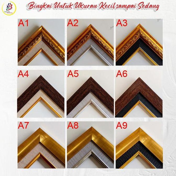 Lukisan Koi 9 Ekor 60x80 - Lukisan Kanvas Ikan Koi untuk Ruang Tamu & Fengshui