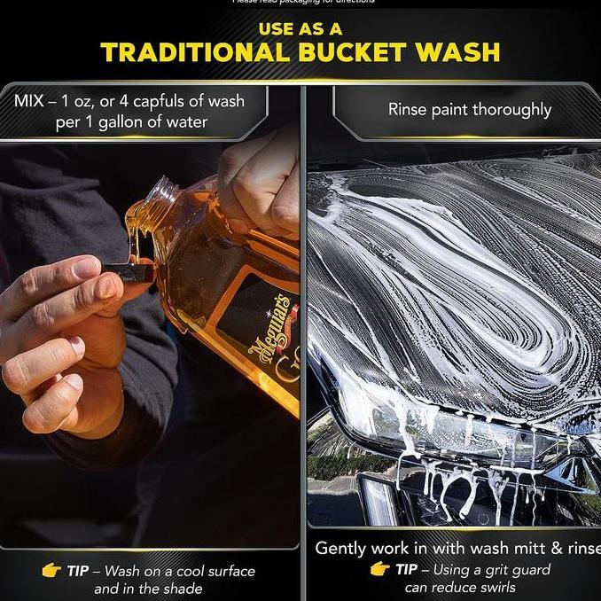 Meguiars Gold Class Car Wash Shampoo ( Shampo Mobil Meguiars )