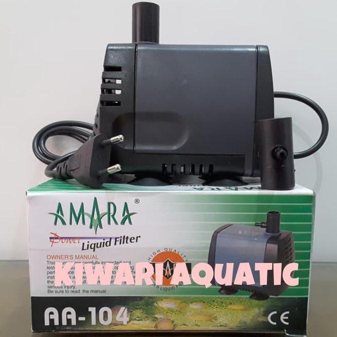 TERLARIS - Pompa Aquarium / Kolam / Hidroponik Amara AA 104 / Amara 104