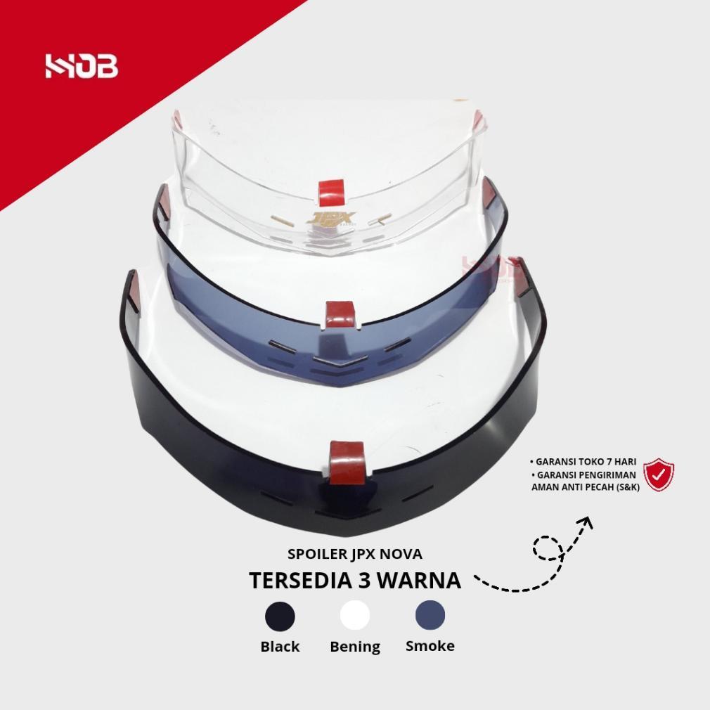 BIG SALE SPOILER HELM JPX NOVA  HELM JPX SPOILER HELM JPX NOVA VARIASI HELM JPX - SPOILER HELM JPX N