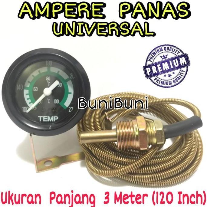 Ampere Panas - Meter Temperature / Suhu Air Untuk Mobil & Mesin