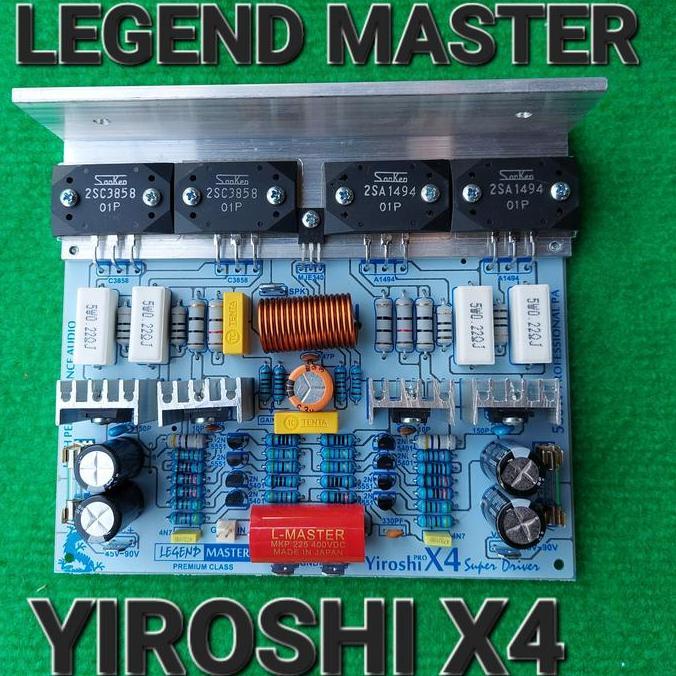 Power Mono 500W Yiroshi X4 Legend Master Sanken Ori Super Driver 500W Terbaik