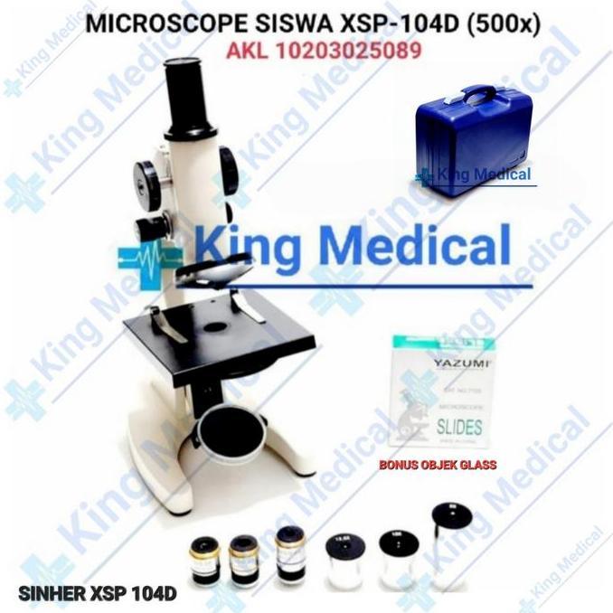TERMURAH - Mikroskop Microscope XSP 12 XSP-12 500x