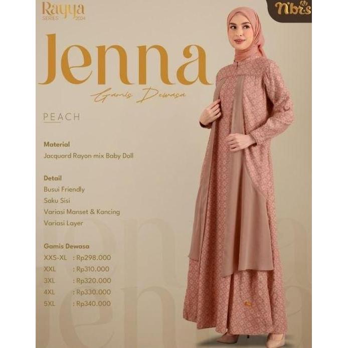 Cuci Gudang Nibras Gamis Dewasa Promo Sale Size S - Xxl