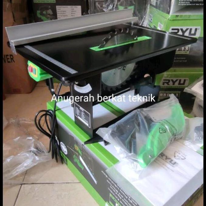 TABLE SAW TEKIRO RYU 600 WATT MESIN GERGAJI MEJA CIRCULAR SAW 8 INCH GOL
