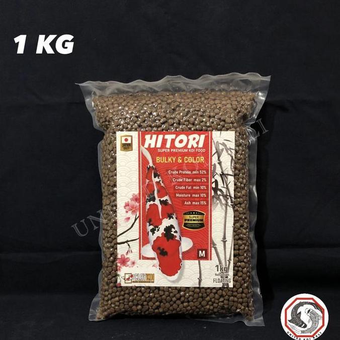 Pakan Ikan Koi ~ HITORI BULKY AND COLOR 1 KG