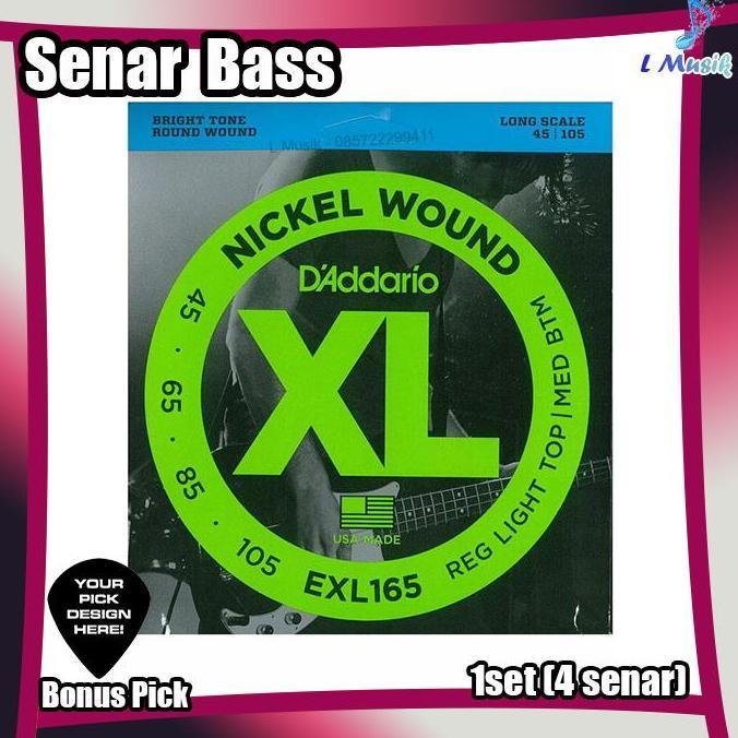 SENAR BASS D ADDARIO 4 SENAR