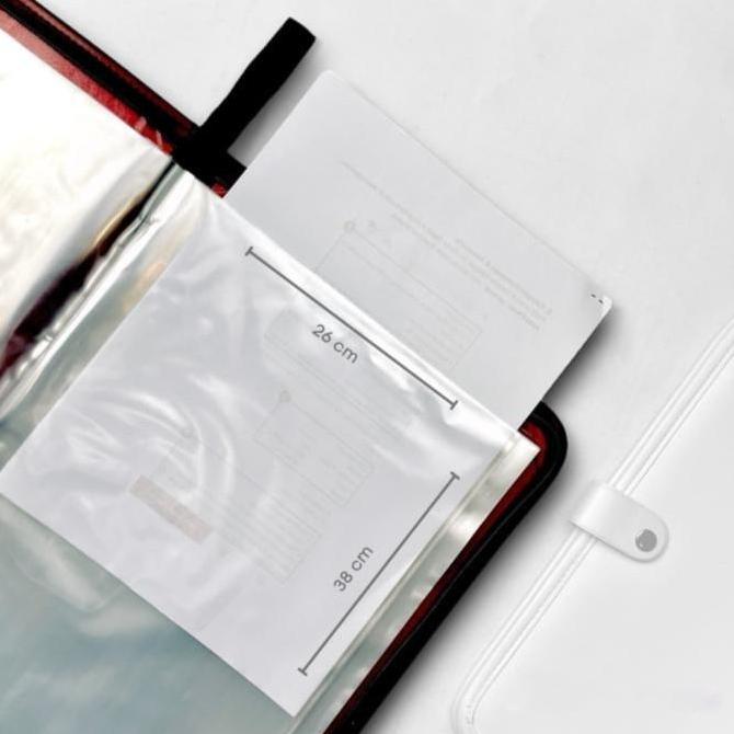 Topla Dokumen Keeper Folio Isi 40 File / Map Ijazah Clear Holder