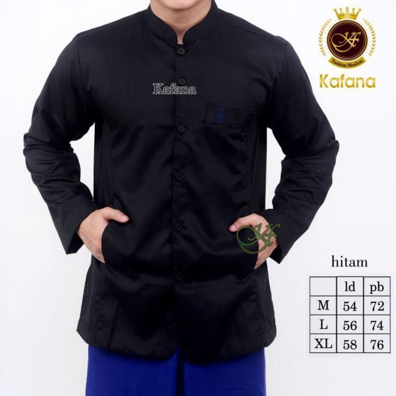 Unik Koko Halus Semi Jas / Jasko/ Koko Kafana Koko Jumbo Ukuran Besar,Baju Koko Tangan Panjang Jasco