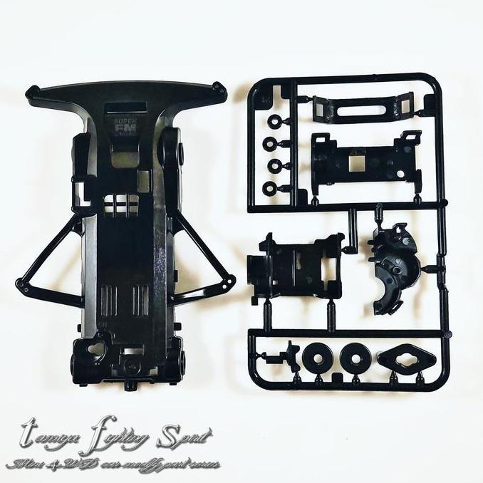 Rep Tamiya 94800 Chassis Carbon Super FM / Chassis SFM Carbon Black - CSFMC