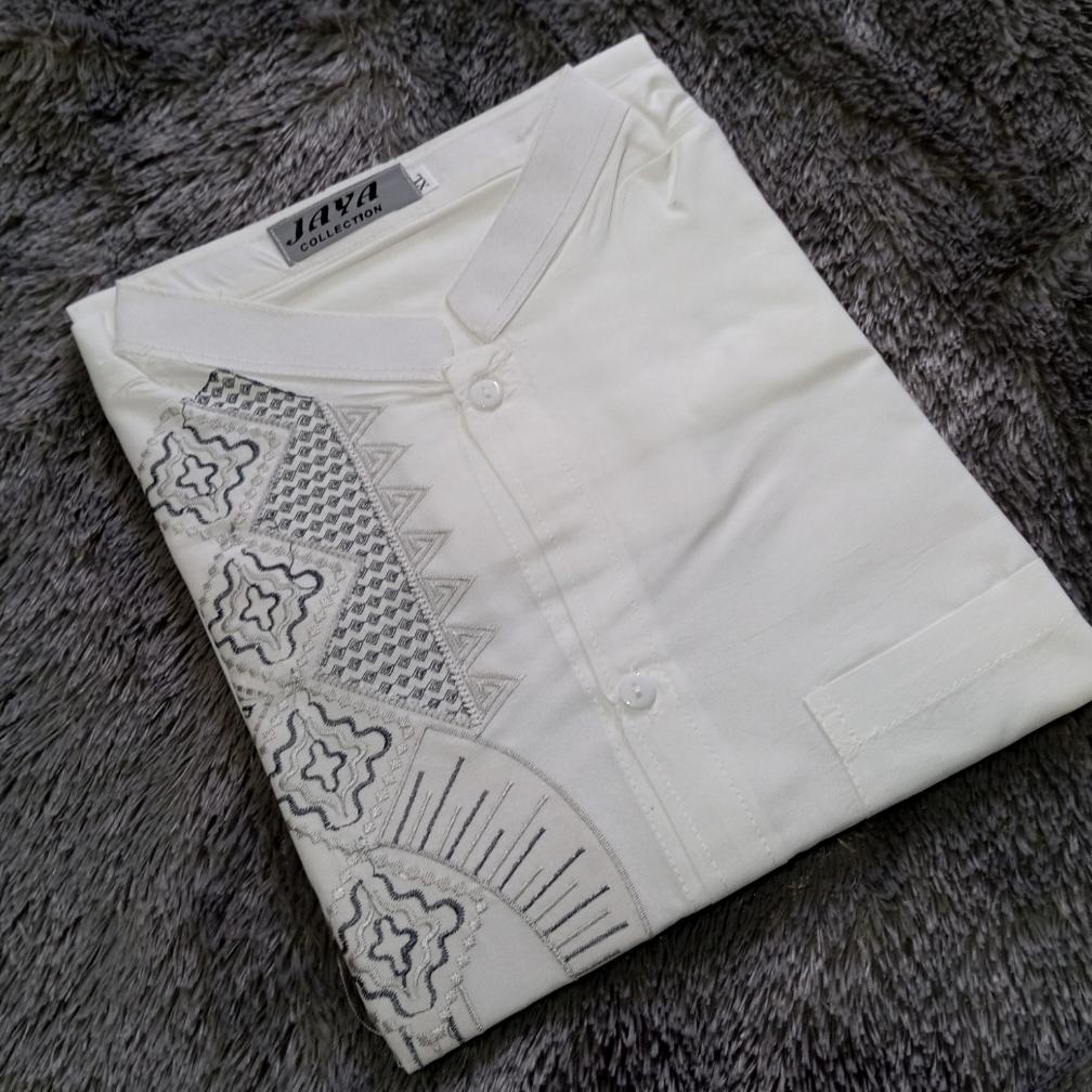 Termurah Baju Koko Pria Dewasa Murah Putih Tulang