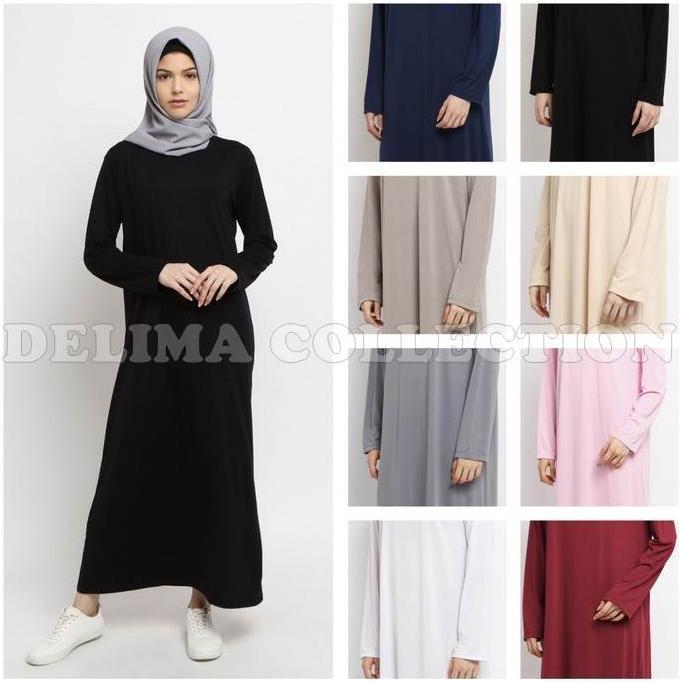 MANSET GAMIS POLOS / DALAMAN GAMIS MUSLIM POLOS