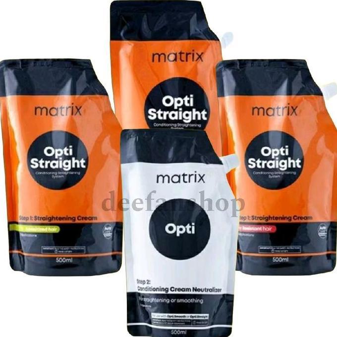 MATRIX Opti Straight Smoothing / Optistraight  Meluruskan Rambut 500ml