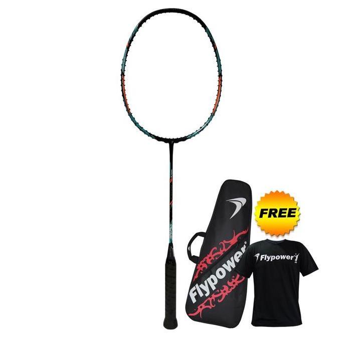 Flypower Abhinaya Raket Badminton - Black Tosca