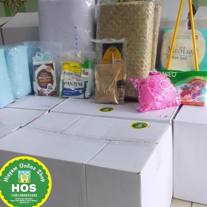 Set Lengkap Perawatan Jenazah |Kain Kafan Premium| Perempuan