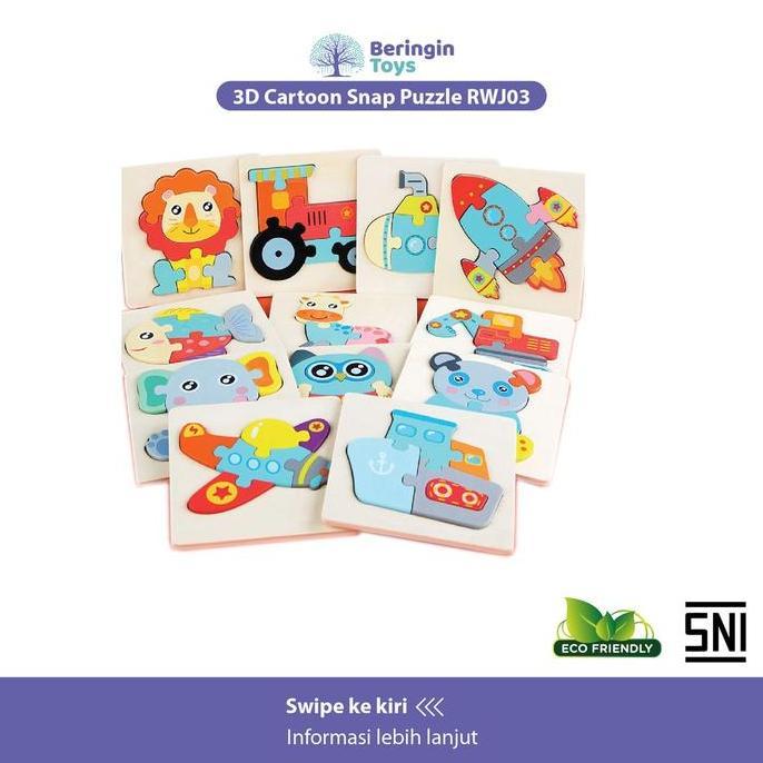 Promo Puzzle Kayu / Mainan Edukasi / Mainan Puzzle Anak Cod