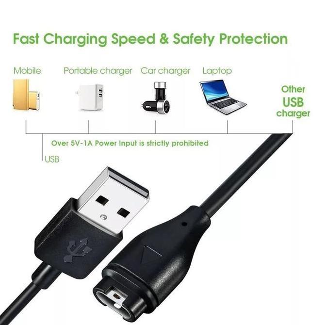 USB Charger Jam Tangan Garmin Quatix 5 / Garmin Quatix 5 Sapphire murah