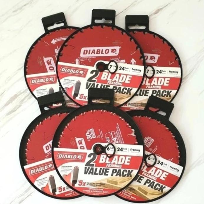 Ready  DIABLO SAW BLADE 6 1/2 INCH CIRCULAR SAW TABLE SAW Mata Gergaji