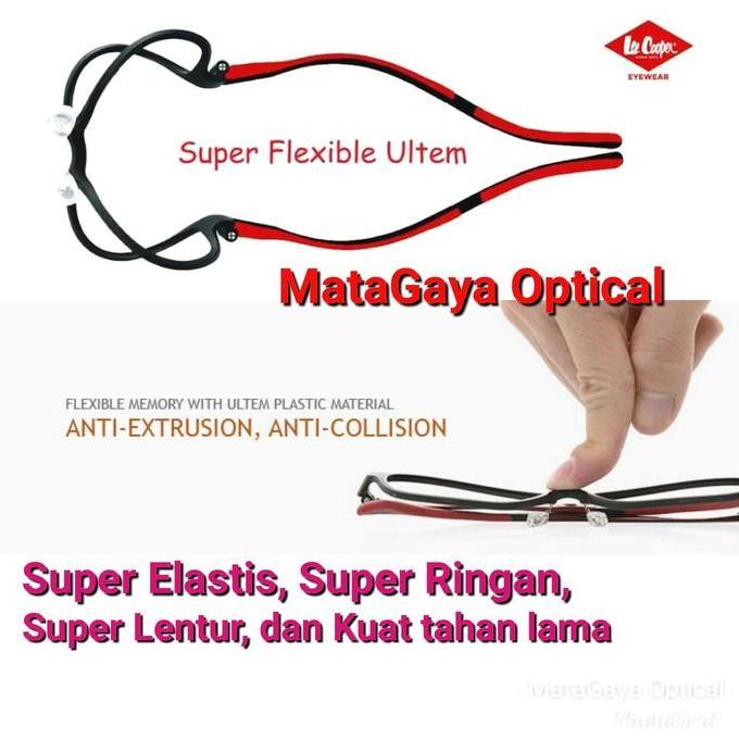 New  Frame Kacamata Lee Cooper FU1760 Original