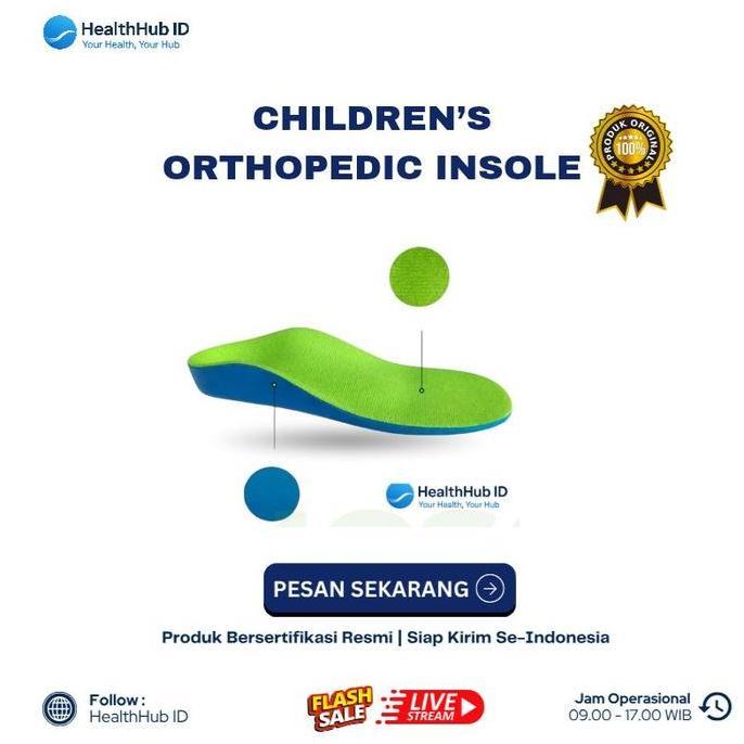 Childern's Orthopedic Insole  Insole Ortopedi Anak