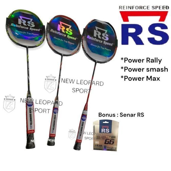 Raket badminton Rs Power Rally,Power Max,Power Smash Neo-II